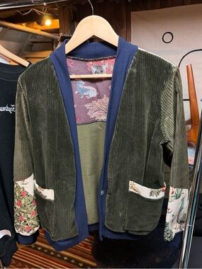 Handmade tapestry jacket